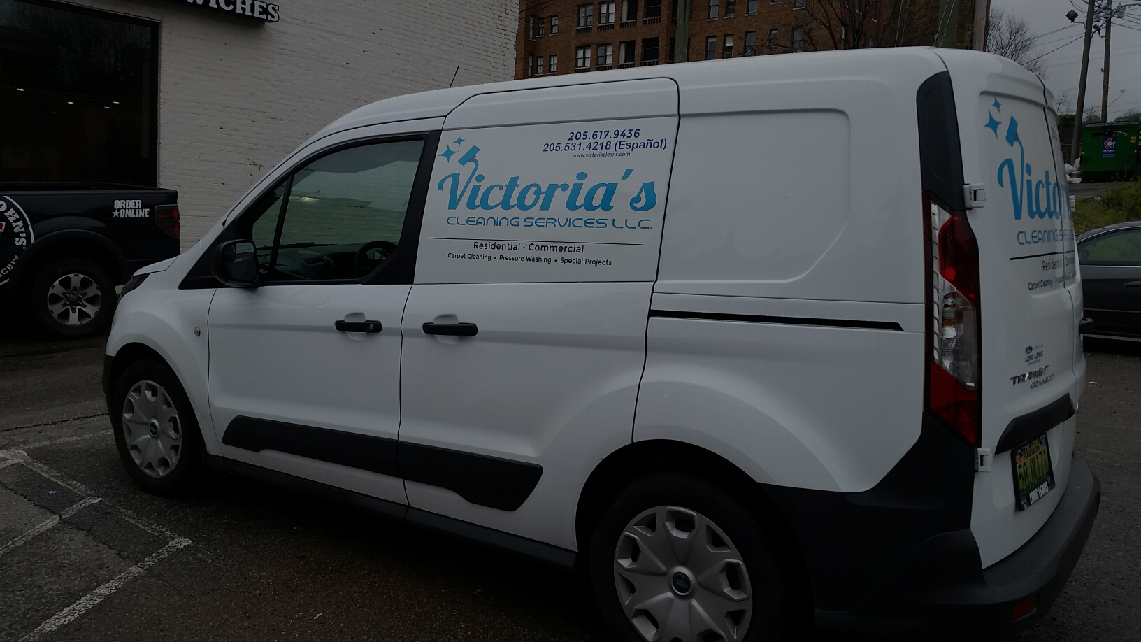 Victoria's Cleaning Services LLC Van